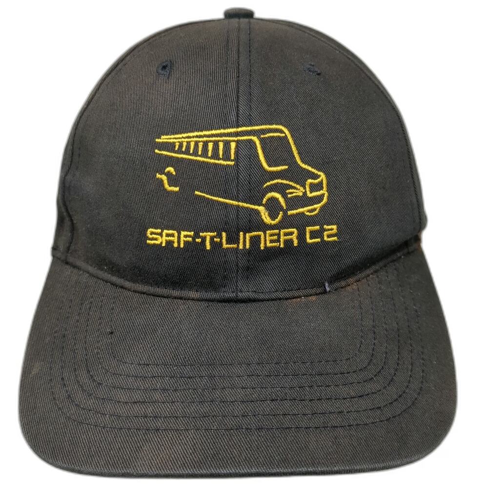 Richardson Baseball Cap Black One Size Thomas Built Buses Saf-T-Liner C2 Hat